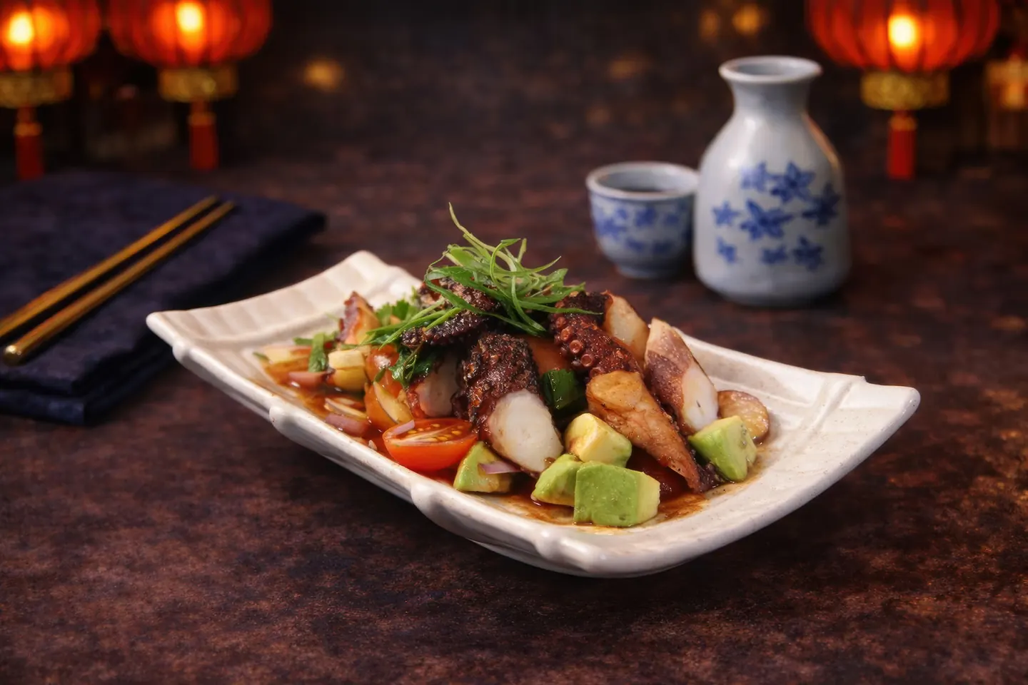 Pulpo con Sabor Viet